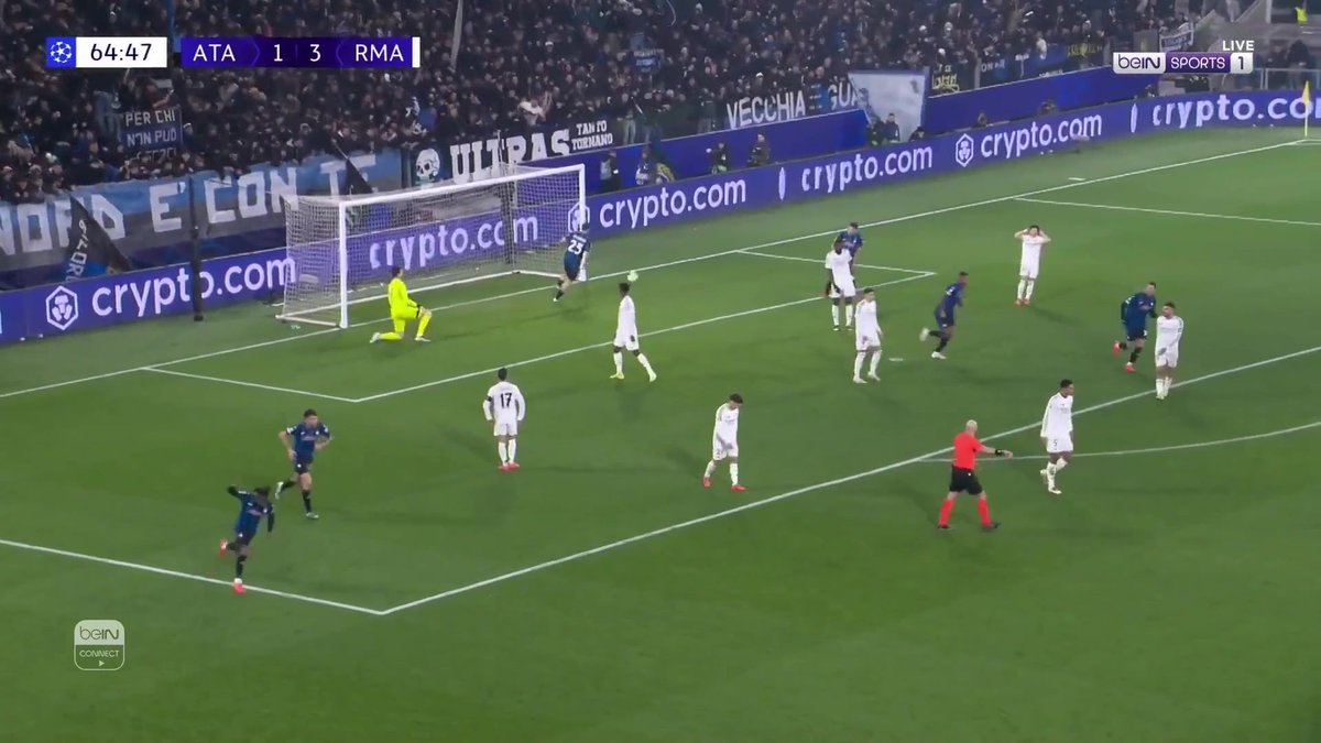 لوكمان يقلص الفارق لأتالانتا #دوري_أبطال_أوروبا | #ريال_مدريد_أتالانتا #UCL