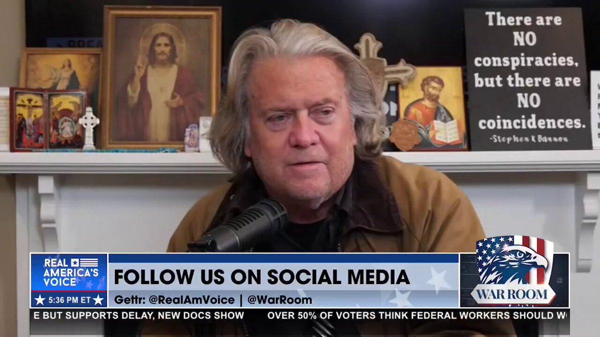Bannon: "Trump Is Gonna Come In With Force, Trump's Gonna Come In With Power"