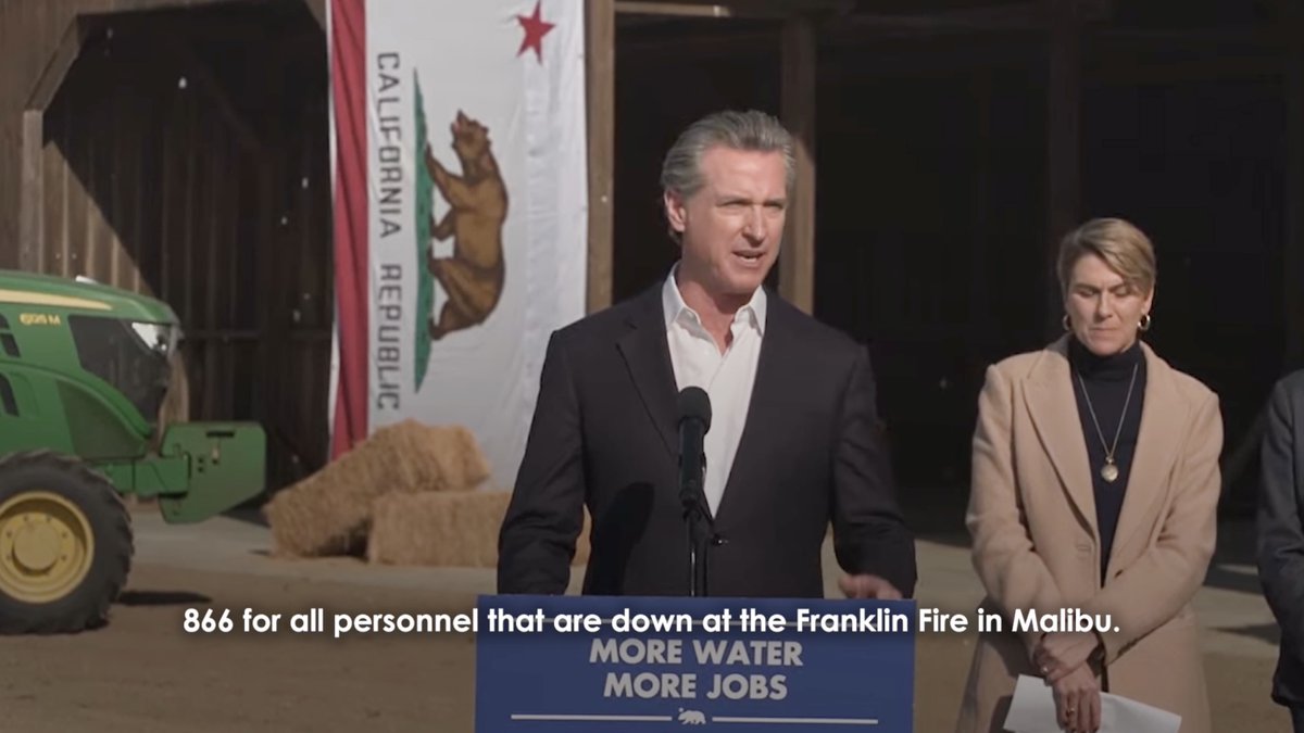 Hundreds of personnel are fighting the ongoing #FranklinFire in Malibu. Fire season is not just a season in California — it's year-round — and that's why we pre-position resources, engines, aircraft, and equipment to respond in real-time.