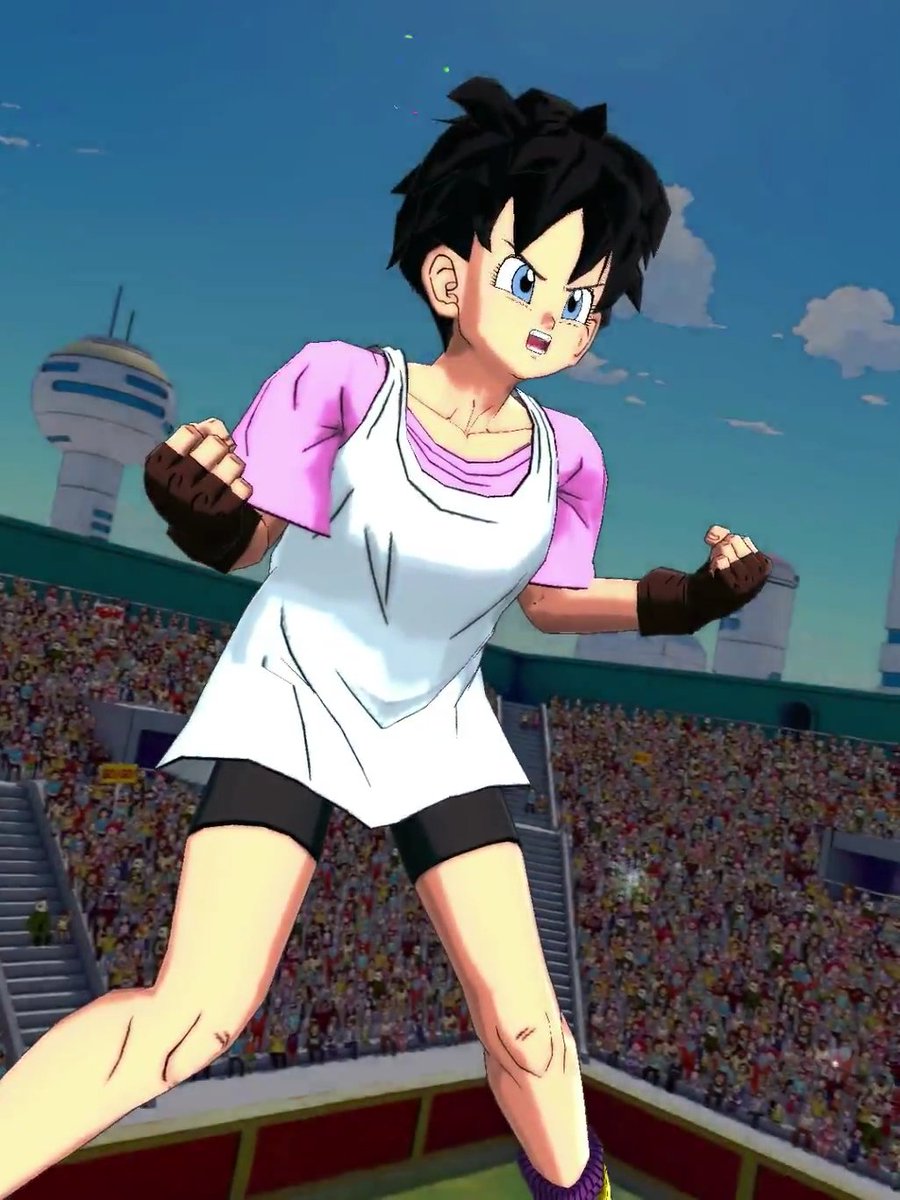 ["Videl" Is Coming!] A powerful, Strike Arts-based attacker that inflicts all enemies with "+30 to Blast Arts cost" when entering the battle! Buff own DMG &amp; get Endurance at battle start if you have another "Tag: Girls" battle member in the party! #LegendsFestival #DBLegends