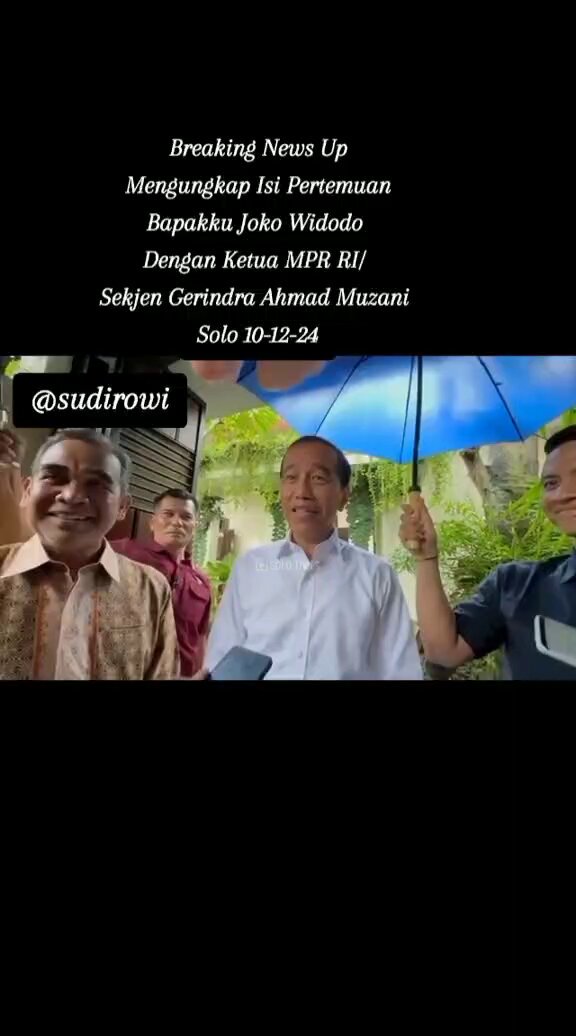 Ketua MPR RI‼️ Menemui Jokowi di kediamanny... Solo. Pakde sekti mengangkasa... Yoh seperti iki lur... Lek pean punya prestasi berbuah penghargaan. Lhah si berhala gak duwe prestasi tapi ngarep dihargai... Cuih.