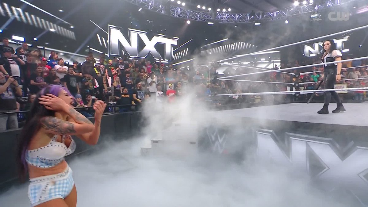 What goes around, comes around! 🙌 Stephanie Vaquer just got some payback on @CoraJadeWWE!! 😤 #WWENXT