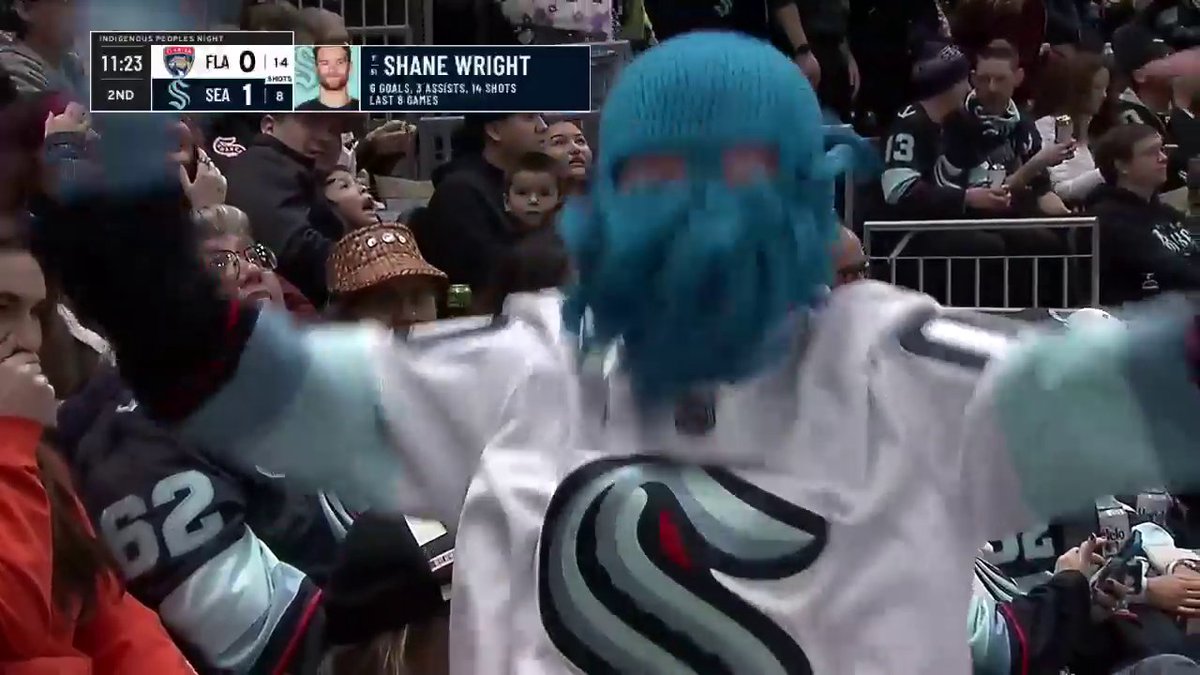 This Seattle Kraken fan has PASSION 🦑