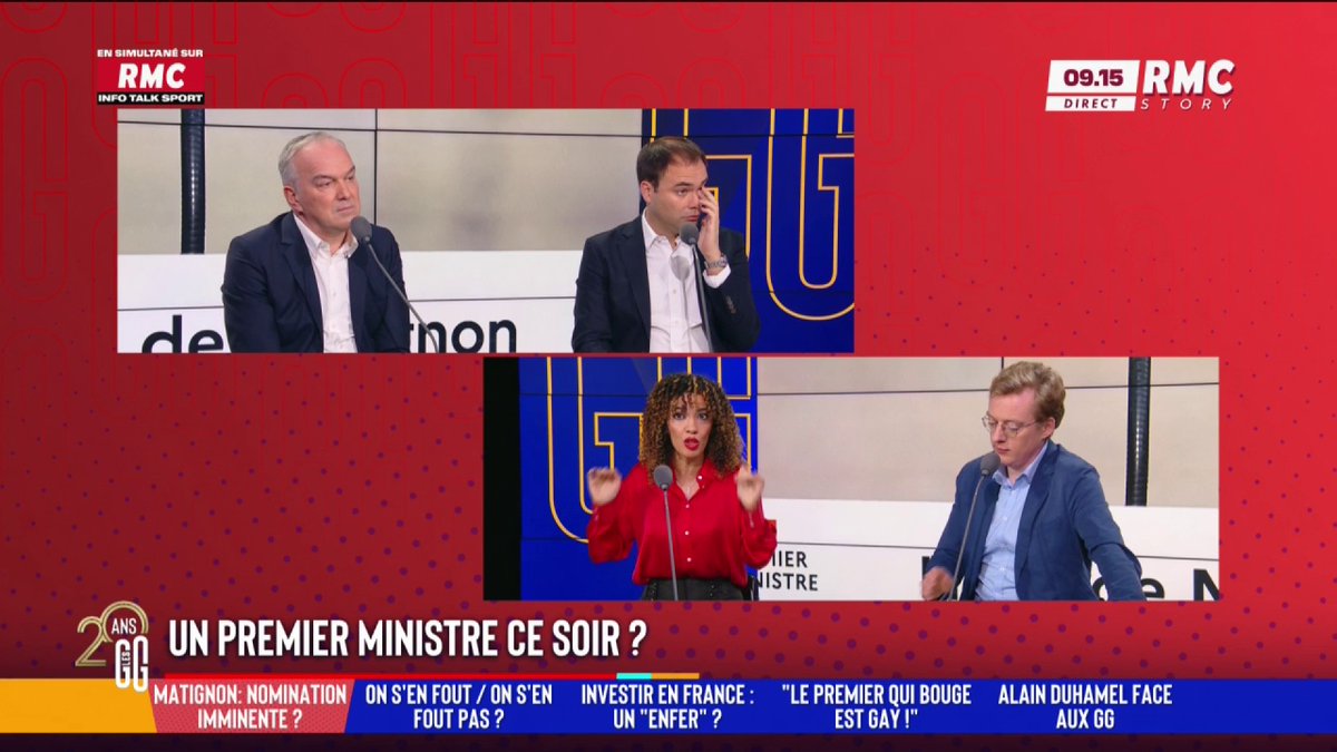 🏛️ Matignon : un Premier ministre ce soir ? 🗣️ Fatima Aït Bounoua : "Les gens n'ont pas les mêmes sujets de préoccupation... Il y a un monde parallèle des journalistes et des politiques ! Les gens veulent des politiques qui parlent d'eux et de leurs préoccupations !" #GGRMC