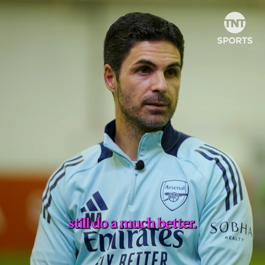 "There are a lot of things to improve" Mikel Arteta is still striving for perfection at Arsenal ⭐️ 📺 You can watch them in action tonight on TNT Sports & discovery+ UK
