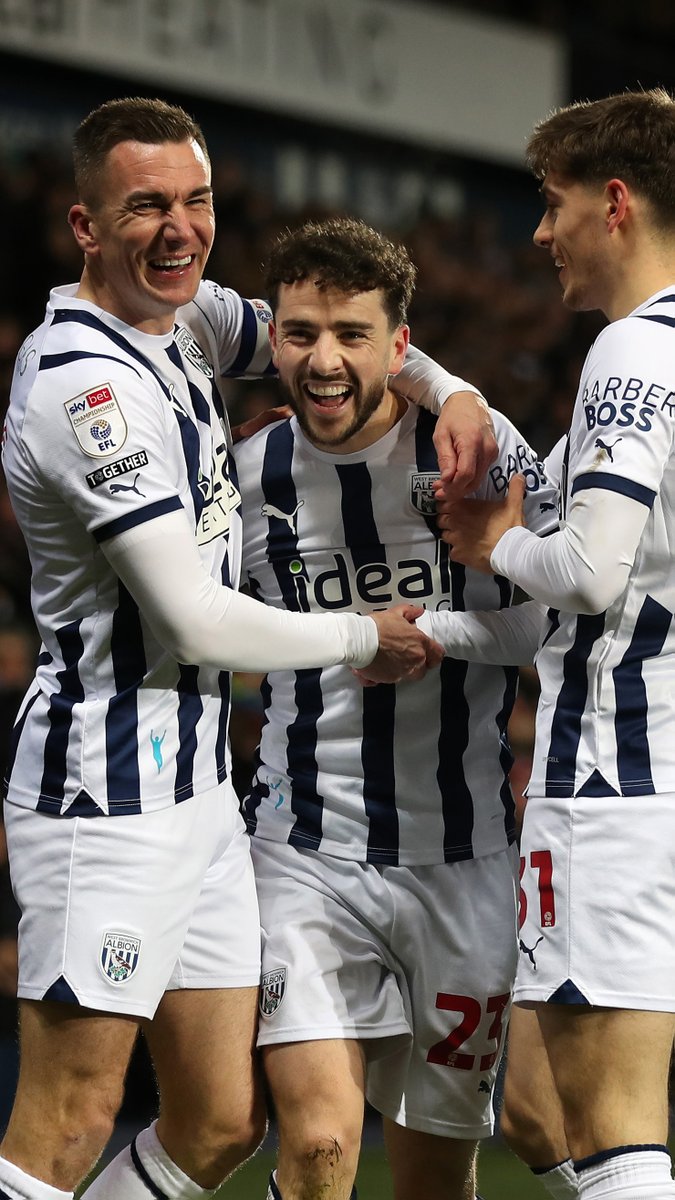 Magic Mikey against the Sky Blues. 🪄 Michael Johnston | #WBA