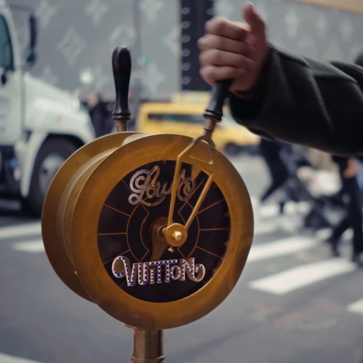 An Enchanted Journey. Wrapped in an enthralling Louis Vuitton trunk installation, the iconic New York Fifth Avenue location captivates with holiday lights, illuminating the city with festive elegance. #LVHoliday #LouisVuitton