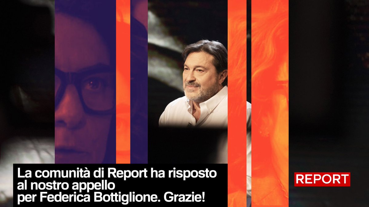 🔴La comunità di Report ha risposto al nostro appello per Federica Bottiglione, l’ex dipendente di Visibilia Editore. A tutti voi va il nostro ringraziamento.