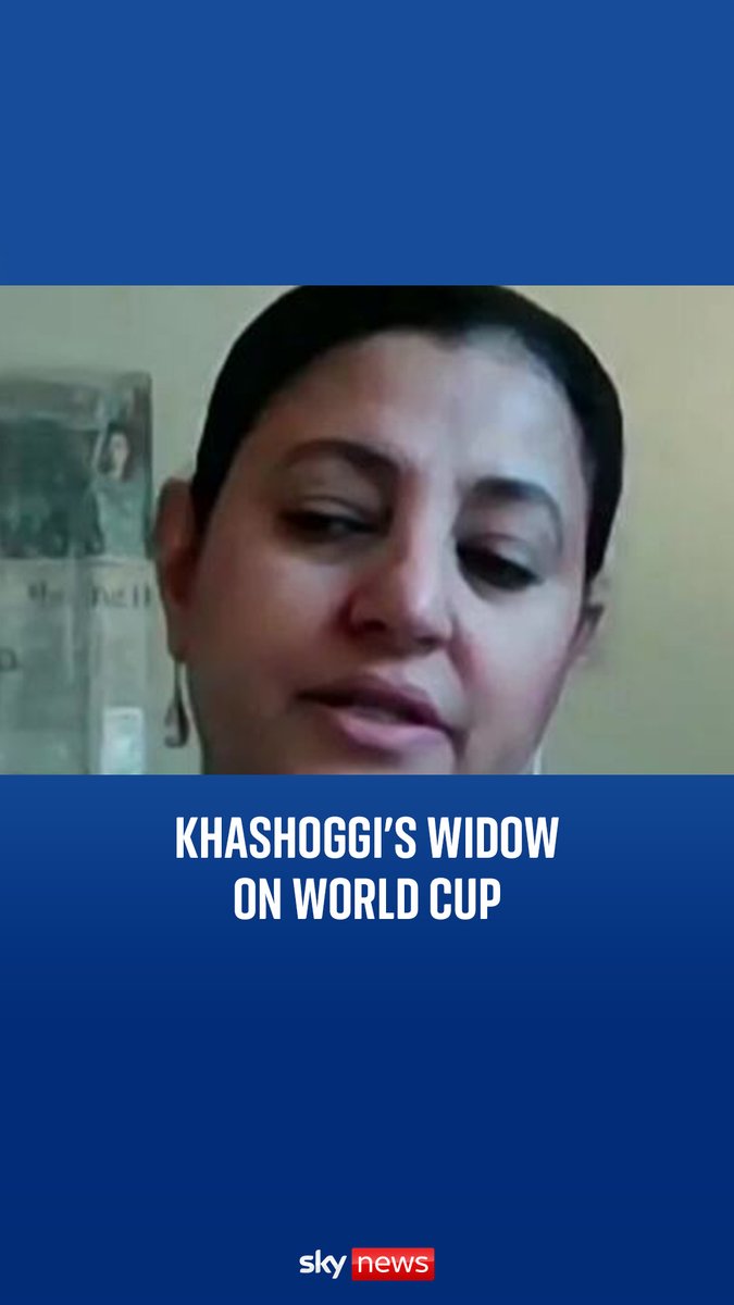 Jamal Khashoggi’s widow Hanan Elatr Khashoggi commented on the possibility of Saudi Arabia being awarded the 2034 World Cup. Read more here: