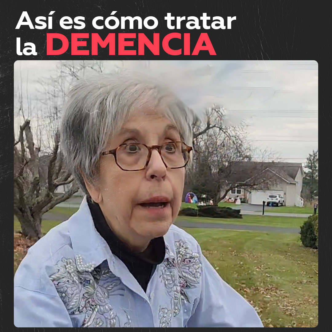 Así es cómo tratar la demencia Una mujer grabó a su madre con demencia intentando caminar de Nueva York a Tennessee y recomendó tener un plan para evitar decisiones extrañas en quienes padecen esta enfermedad.