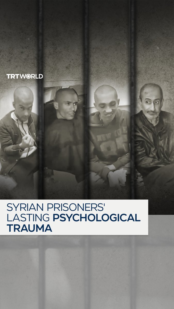 Recently released Syrian prisoners show severe signs of psychological trauma, underscoring the profound mental and emotional toll of prolonged abuse and detention under the Assad regime