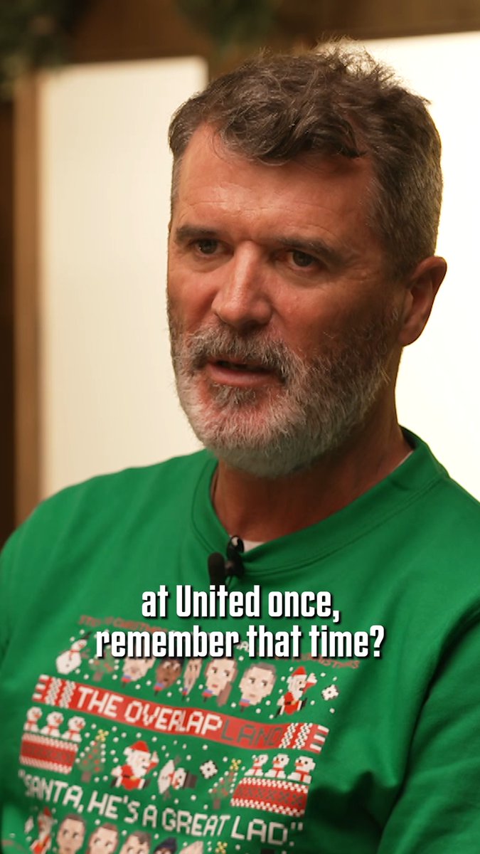 When Roy Keane got banned from the Man United Christmas party! 🤣