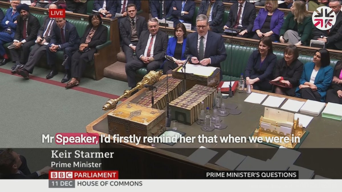 Starmer makes a point often missed about ending freedom of movement. Migration figures were lower when we were in the EU. Because Europeans could live, work, study in the UK for as long as they wanted - and then leave. Now, migrants are more likely to move permanently. #PMQs