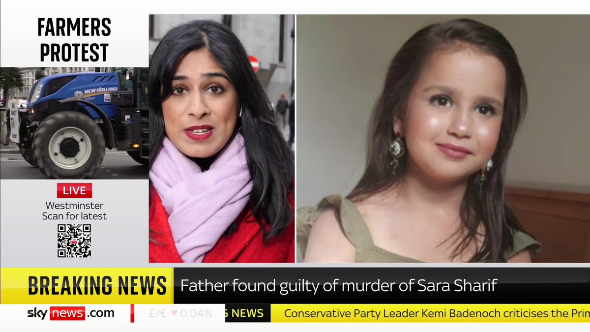 BREAKING: Sara Sharif's father and stepmother have been found guilty of murdering the 10-year-old before fleeing to Pakistan. Her uncle has been found guilty of causing or allowing the death of a child. 📺 Sky 501, Virgin 602, Freeview 233 and YT