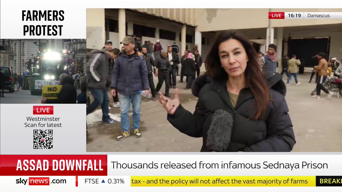 "Some of the detainees were so afraid to come out - they couldn't even remember their names." Yalda Hakim reports from Syria's Sednaya prison, where thousands of people were imprisoned during the Assad regime, and explains the conditions inside.