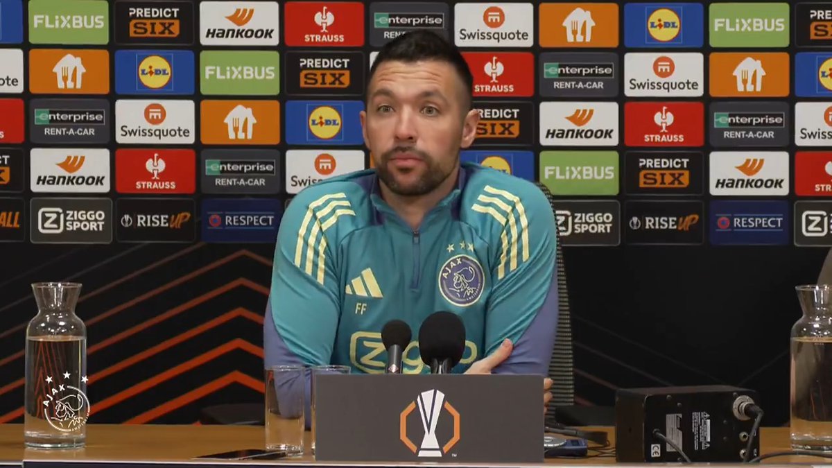 The full press conference with Farioli &amp; Brobbey. #UEL #ajalaz