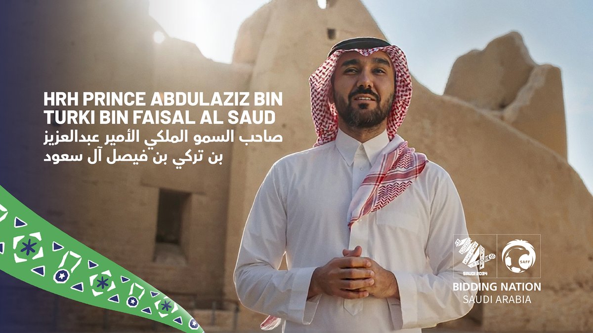 “It is a bid that reflects our deep love for the game, our rapid transformation, and the dreams of our young people,” said HRH Minister of Sport, عبدالعزيز بن تركي الفيصل, regarding FIFA’s #Saudi2034bid. #GrowingTogether