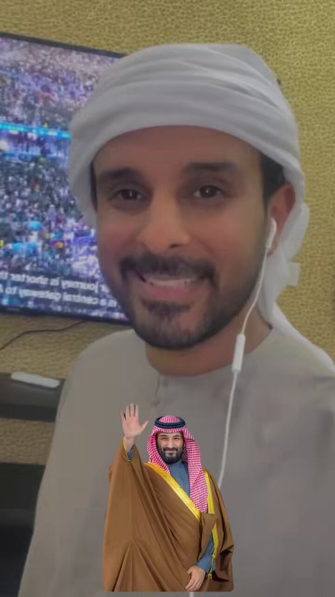 ناموس ي اخوان نورة والله العالم كبود عدوانكم ذاالليل مندبله . في ظل امير الشباب الملهم الحالم محمد اللي ماجا بعده ولا قبله . المجد له والمٍ ولديرته والم بالله ويش الجديد اللي بنطرب له . من قبل الاعلان كانت قبلة العالم ومن بعد الاعلان هي للعالم القبله . #كاس_العالم_2034 #السعودية
