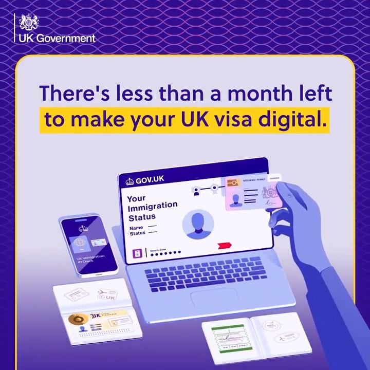 There is less than one month to go until most biometric residence permits (BRPs) expire. Over three million people have now made the switch from using physical immigration documents to an eVisa. It’s free and easy to access.