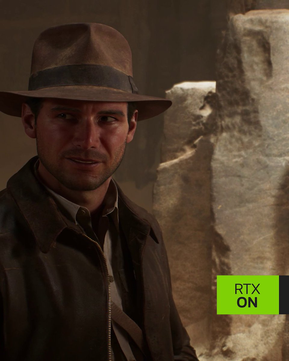 Indiana Jones and the Great Circle™ is out now! Featuring full ray tracing and NVIDIA DLSS 3. #RTXOn →