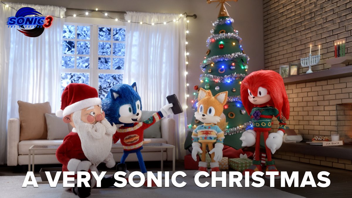 An instant Christmas classic. 🎄 You’re welcome. #SonicMovie3 #12HoursOfSonic
