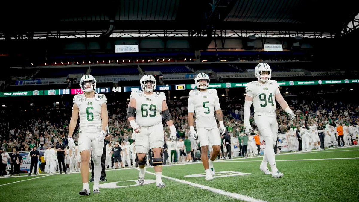 HISTORY. MADE. 🏆😼 Looking back on the first MAC Football Championship Game victory for the Bobcats. Ohio Football | #MACtion