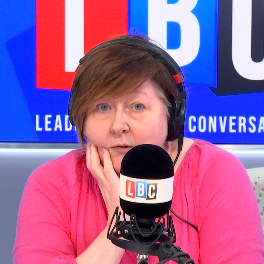 'A man's a man, he can do what he wants... but a woman's different.' 'That statement makes you officially ridiculous.' @ShelaghFogarty is 'furious' at caller John, who brands women who have sex outside of marriage 'prostitutes'.