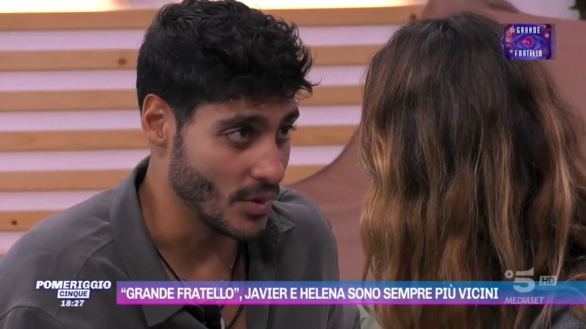 #GrandeFratello, Javier e Helena sono sempre più vicini #Pomeriggio5