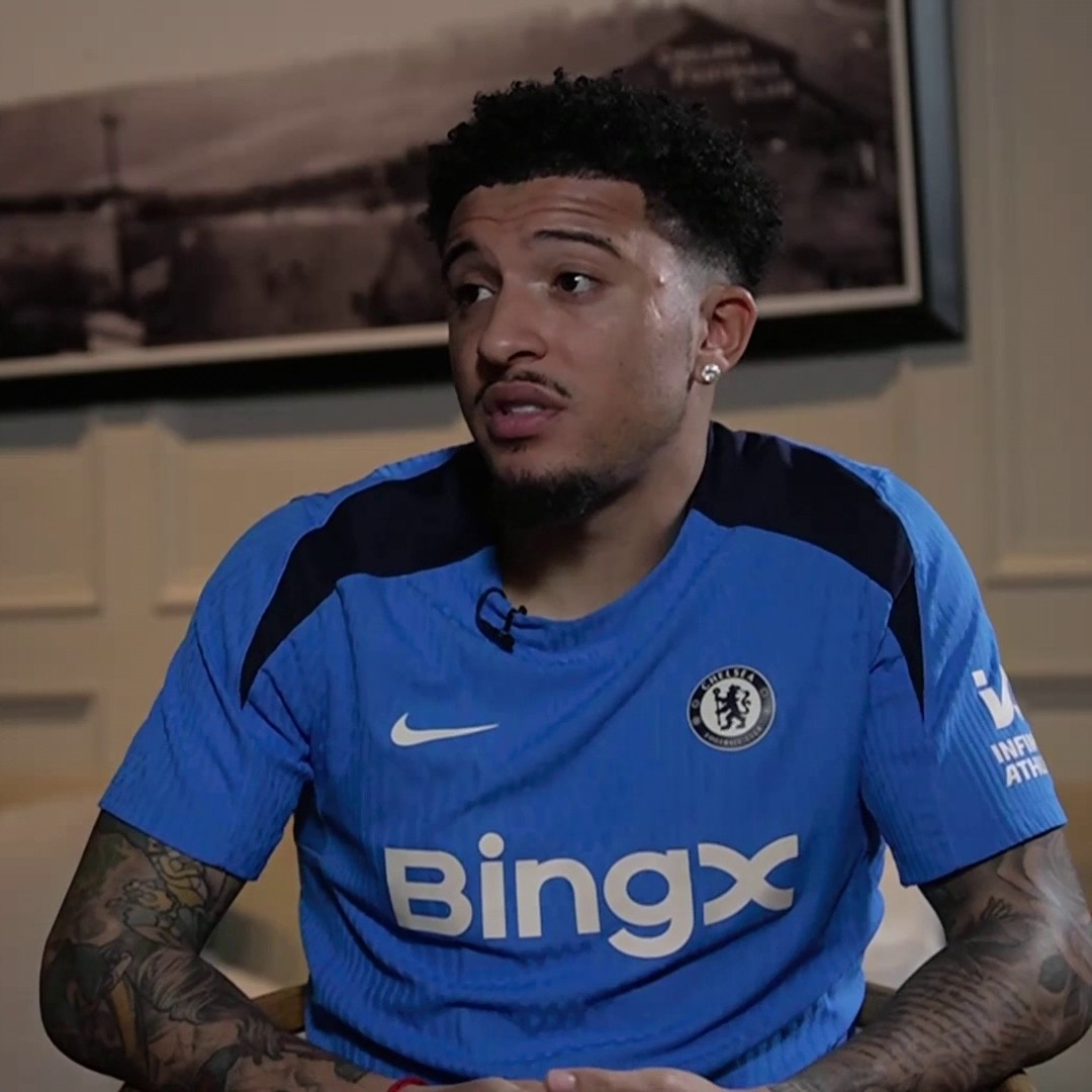 🗣️ "We haven't done anything yet" Jadon Sancho says there is a long way to go and Chelsea are not overthinking their league position 🔵