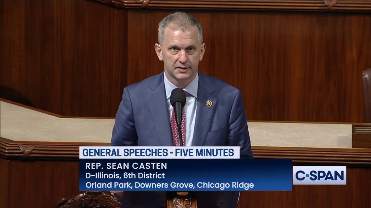 .Rep. Sean Casten on Matt Gaetz Ethics Cmte Report: "Everyone who voted against the release of the report last week was saying that no, the time has come for a new precedent where the rules no longer apply to us."