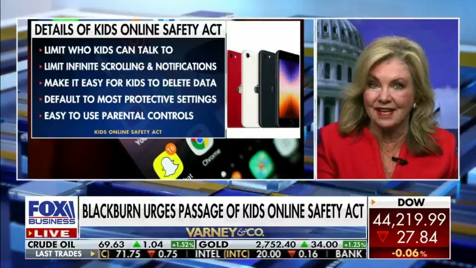 House Republicans have all the votes and authority they need to pass the Kids Online Safety Act. There is absolutely no reason for this crucial legislation not to move forward. It should be put on the House floor for a vote TODAY.