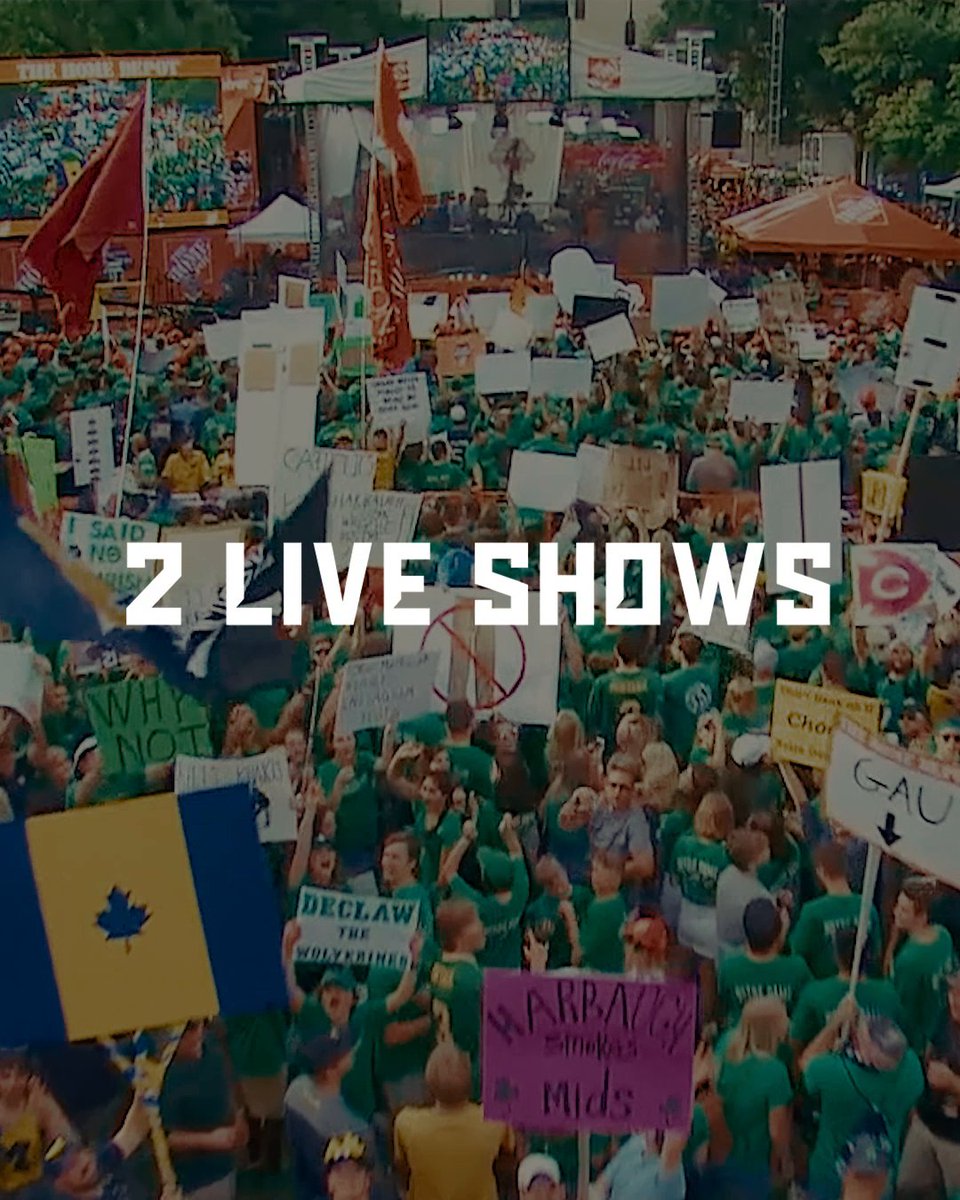 We're ready for an electric first round of the CFP with DOUBLE the GameDay shows 🍿 📍 First stop: Indiana Football at Notre Dame Football | Dec. 20 at 3:30 PM ET 📍 Second stop: Tennessee Football at Ohio State Football | Dec. 21 at 9 AM ET SEE YOU THERE 👏