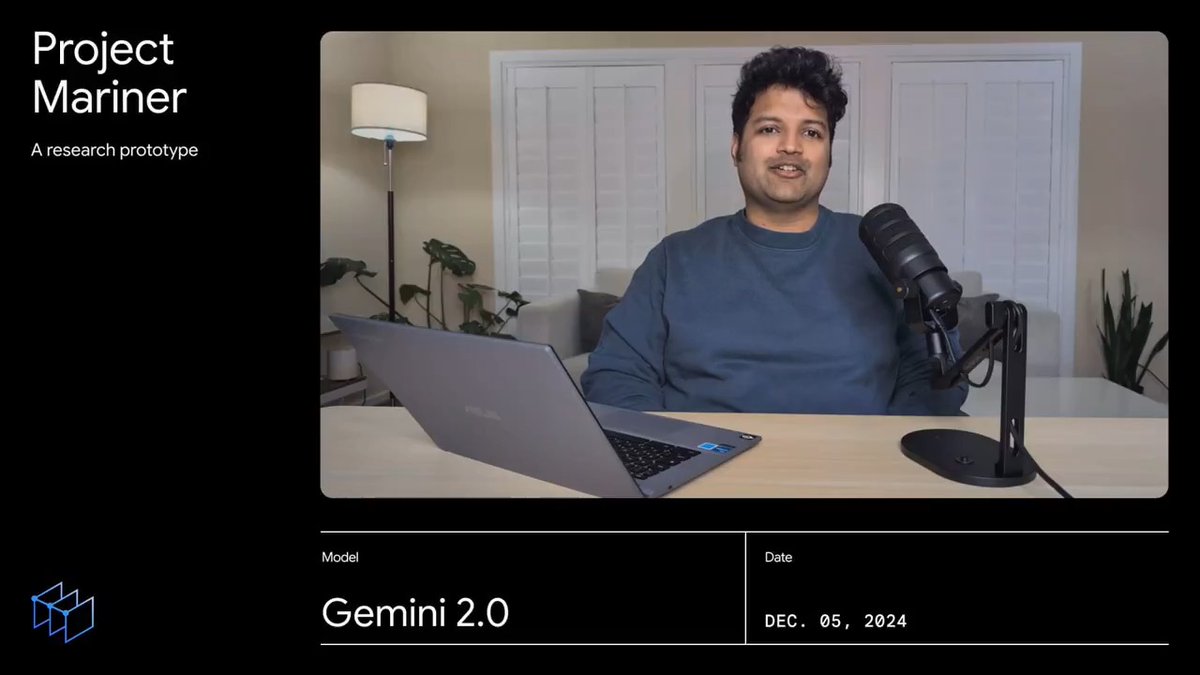 What could the future of human-agent interaction look like in your browser? 🌐 Project Mariner is a research prototype built with Gemini 2.0 that’s able to research information and carry out tasks directed by you through an experimental Chrome extension. See it in action ↓
