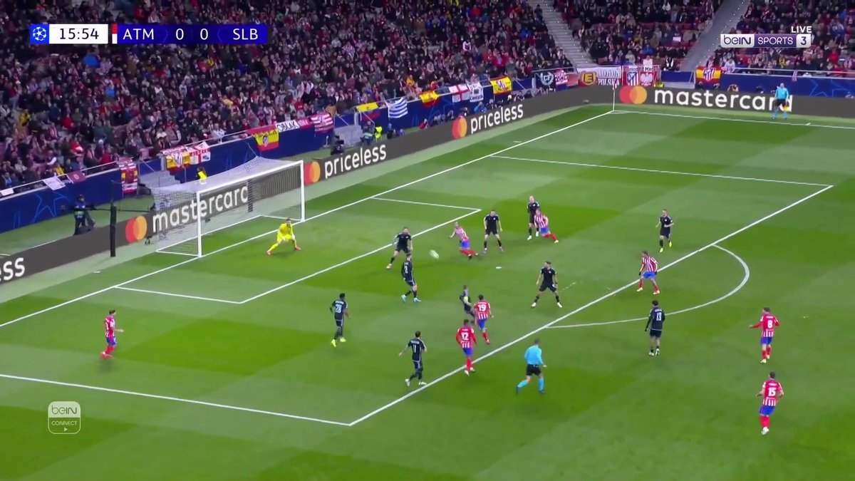ألفاريز يفتتح التسجيل لأتليتيكو مدريد #دوري_أبطال_أوروبا #UCL