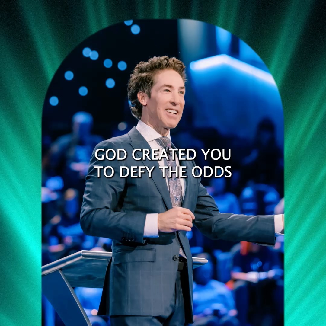 If you let the odds against you talk you out of your dreams, cause you to get discouraged, never take steps of faith, then you’ll miss the greatness God put in you. Be inspired by this message from Joel, "You Will Defy the Odds".