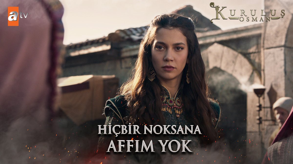 Orhan Bey'in hatunu Holofira Hatun.... "Hiçbir noksana affım yok!" #KuruluşOsman atv