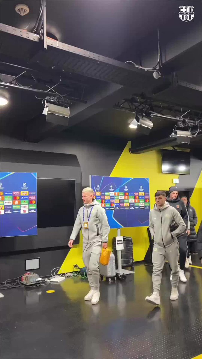 Arrived &amp; Ready to Dominate. #BVBBarça | UEFA Champions League