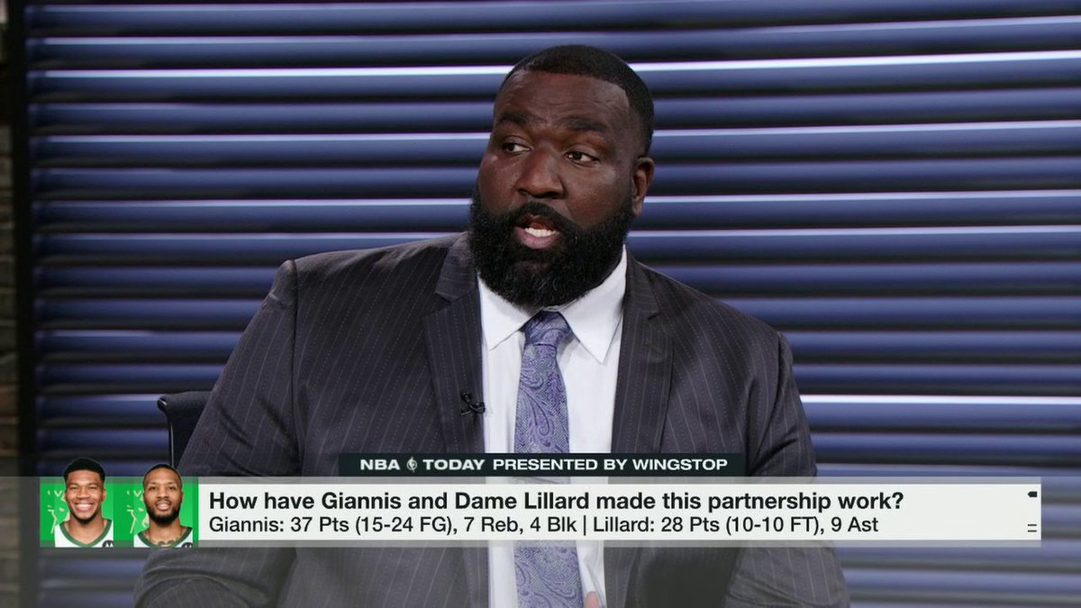 "Last year we saw Dame, he looked confused at times ... This year he looks cozy." 🔥 Kendrick Perkins and Chiney Ogwumike on how Giannis and Dame are making their partnership work this season 📈