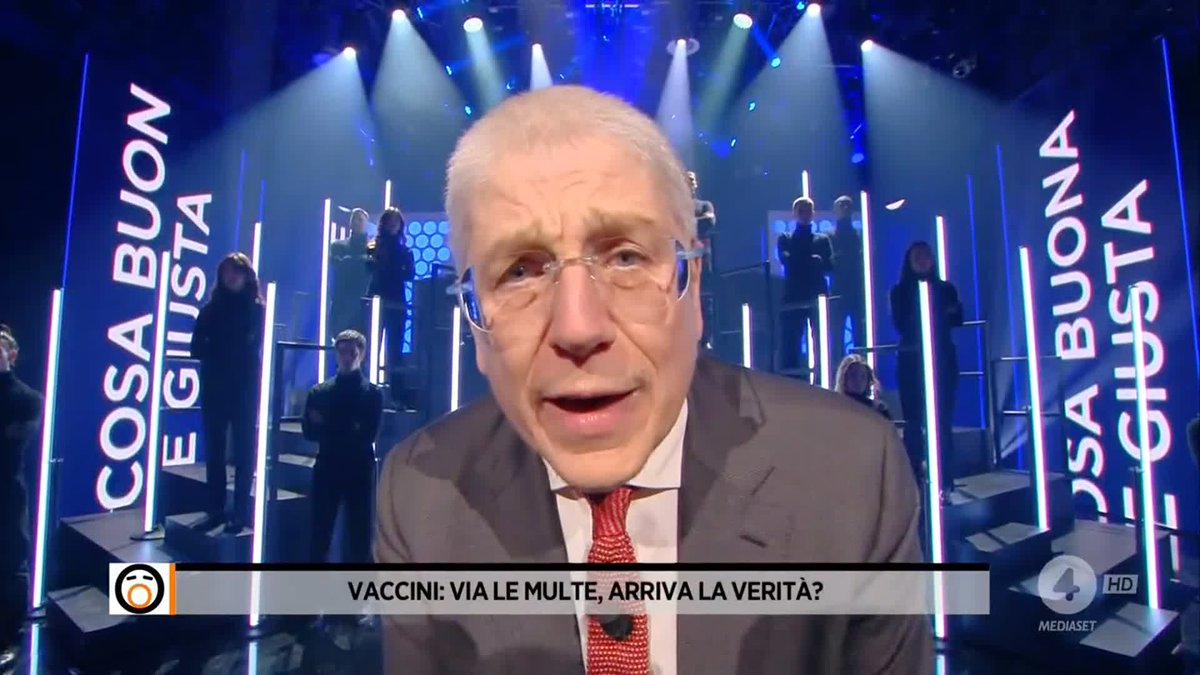 "Il lock down era una decisione politica, il green pass era una decisione politica e la vaccinazione era una decisione politica". Inizia così una nuova puntata di #Fuoridalcoro su Rete 4 e su Mediaset Infinity