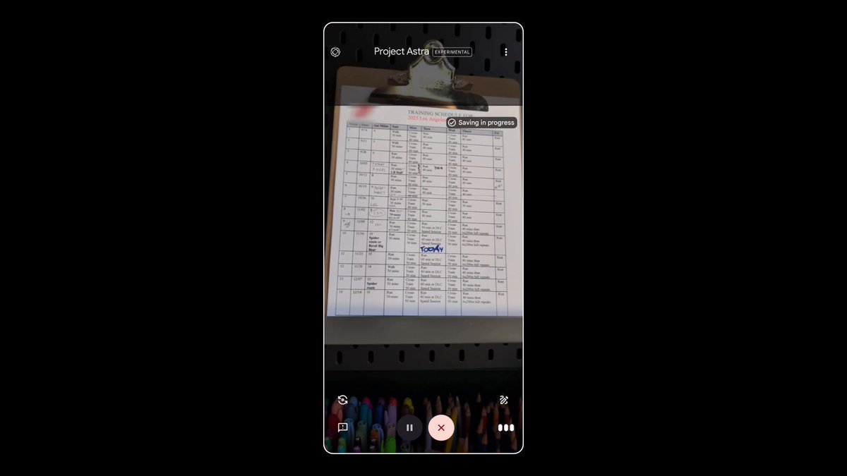 Watch Josh, an #earlyaccess trusted tester, navigate his week with help from Project Astra ↓