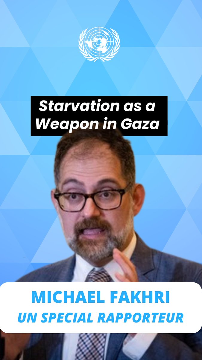🇺🇳 UN Special Rapporteur on the right to food Michael Fakhri said that from 2000 to 2023, Israel maintained a system that kept Palestinians in Gaza on the brink of starvation, carefully calibrating food access to avoid international alarm. Full report: