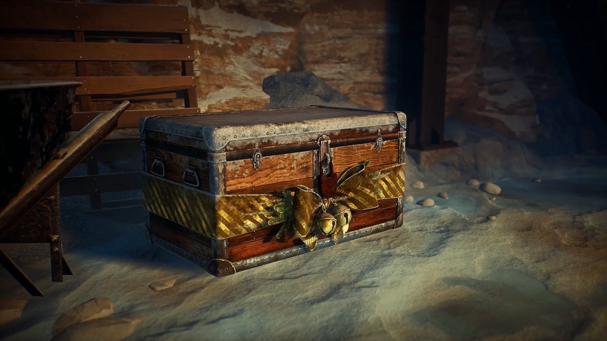 Say hello to the Mistle Toes 👋 This new Offering will be available during the Bone Chill Event starting tomorrow and grants you: ❄️ 100% Bloodpoints bonus to all Bone Chill score events ❄️ 6 Snowskulls from the start of the Trial ❄️ 1 more Chest on the Map