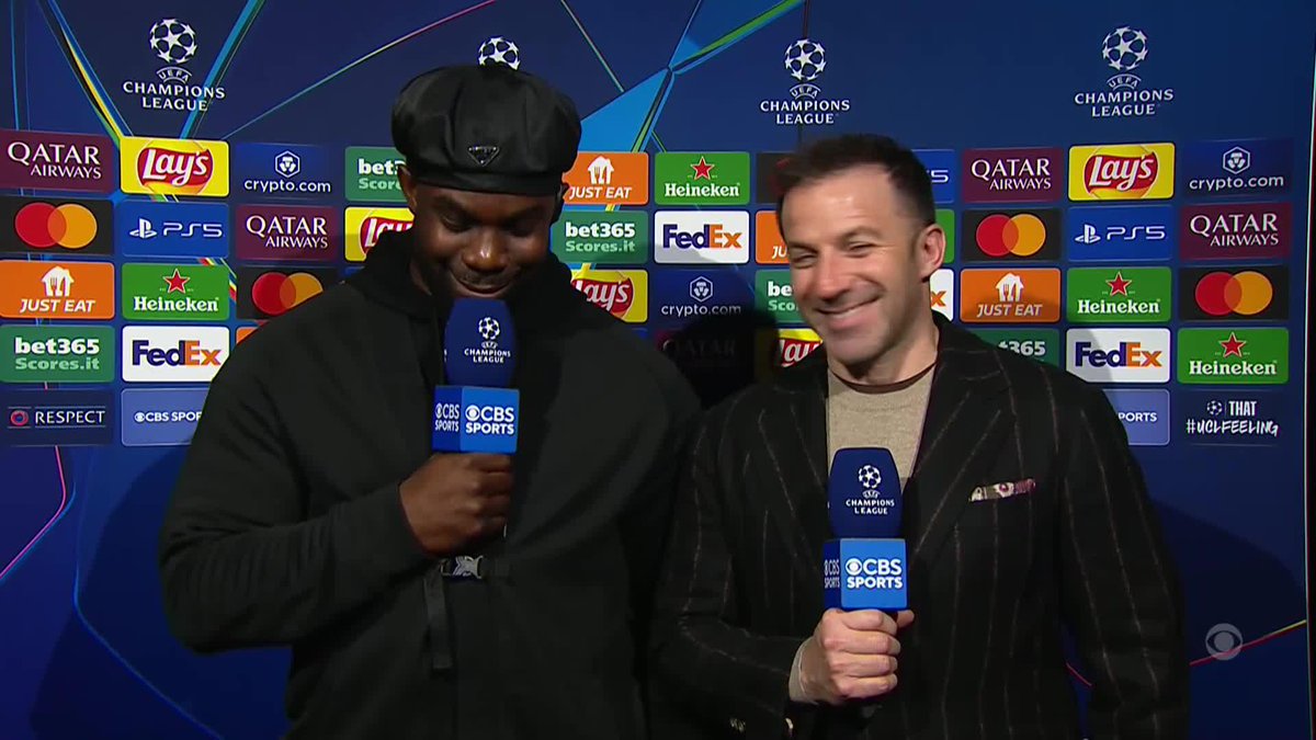 No matter the language, Jamie Carragher will make sure to bring the Man City banter to Micah Richards! 🇮🇹😂