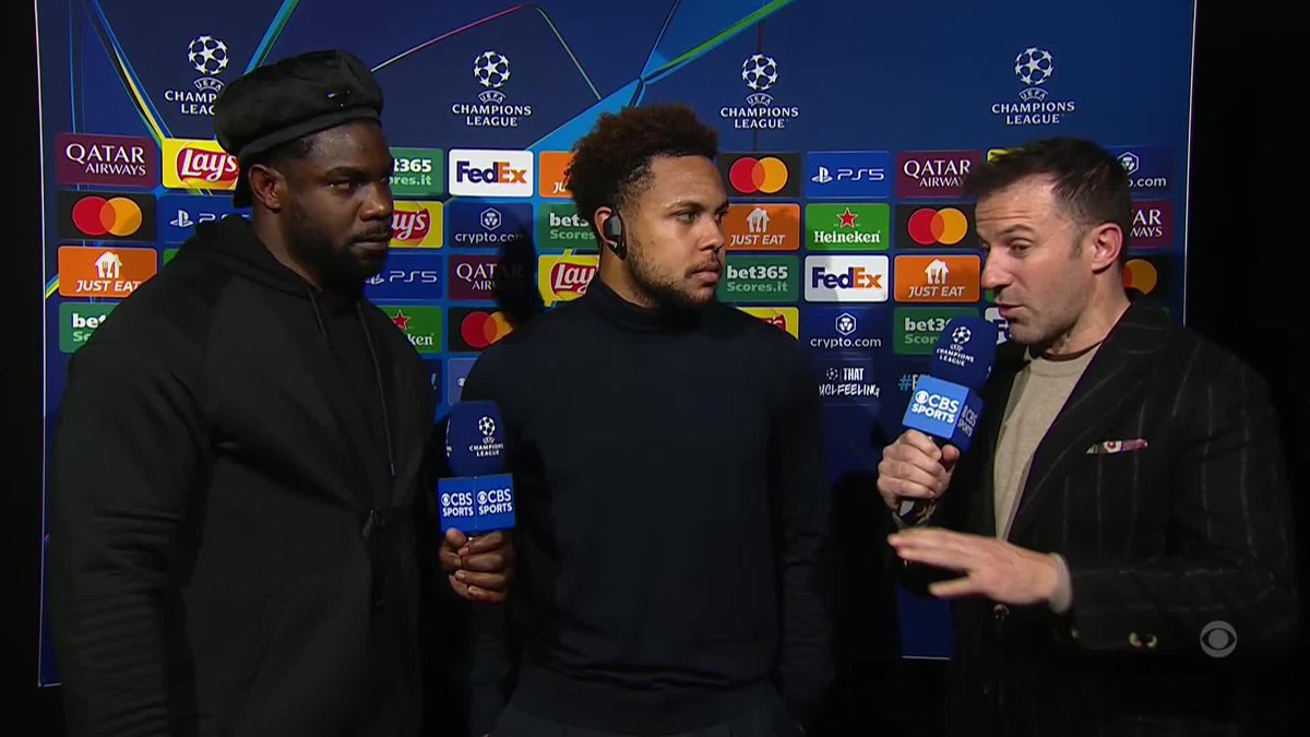 Big Meeks' interview style had Weston McKennie sweating 😅😂