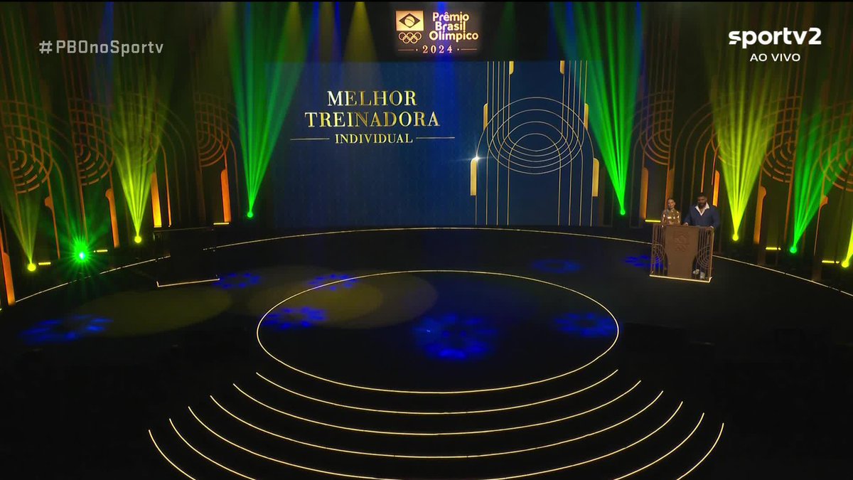 Sarah Menezes, a primeira a vencer a categoria de melhor treinadora individual no Prêmio Brasil Olímpico 2024!