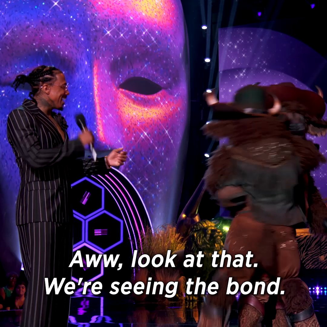 This is truly a brotherly, buffalo-hood! Our #BuffaloMask trio has been on top all season. 🦬🫂 #TheMaskedSinger