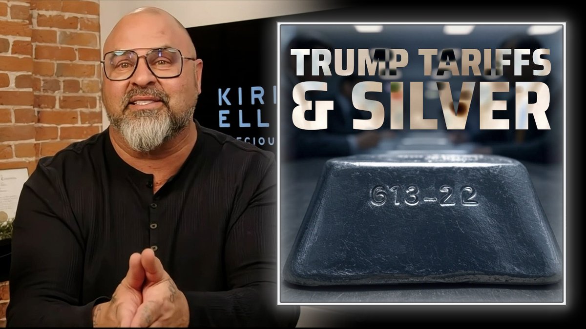 BREAKING FINANCIAL NEWS: Trump Tariffs Affecting The Price Of Silver Dramatically + Major BRICS Developments Kirk Elliott PhD WATCH/SHARE THE LIVE X STREAM HERE: