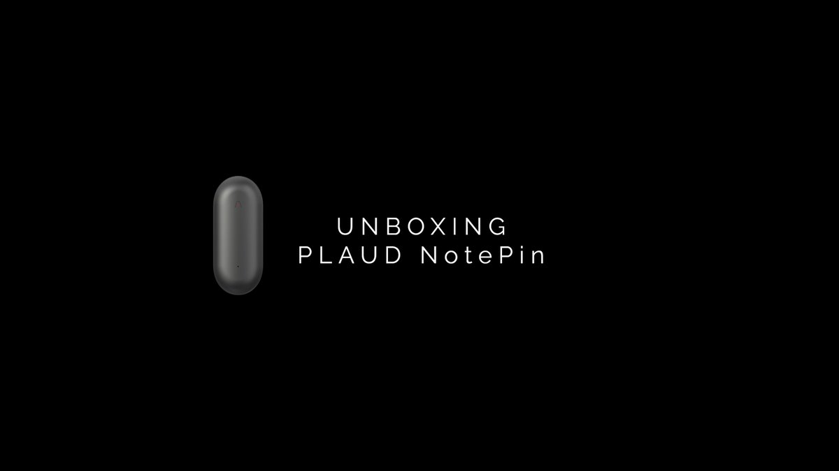 Unboxing PLAUD NotePin: Your Wearable AI Memory Capsule 💡 Want to see how PLAUD NotePin can simplify your note-taking? Watch this comprehensive video showcasing: 📦 What’s inside the box ⚙️ Easy setup guide 🎤 Real-time features like transcription and summarization Make your note-taking smarter and faster with NotePin!