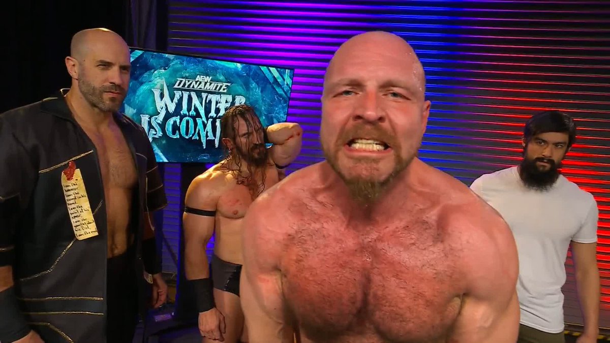 #AEW World Champion Jon Moxley has issued a challenge for #AEWWorldsEnd! Watch #AEWDynamite LIVE on TBS! Jon Moxley