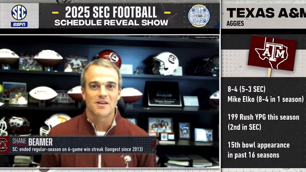 "Challenging, that's what life is in the SEC." Shane Beamer says South Carolina Football is ready for the challenge 😤